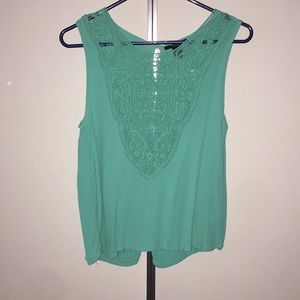 Forever 21 Lacey shirt size small